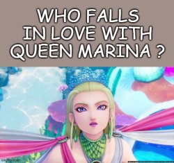 who falls in love with queen marina ? Meme Template