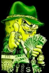 gangsta SpongeBob Meme Template