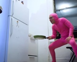 Pink Guy Fridge Meme Template