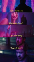 Lonely Bladerunner 2049 Meme Template