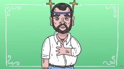 matteo salvini cartoni morti Meme Template