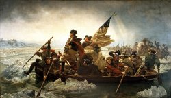 Washington crossing the Delaware Meme Template