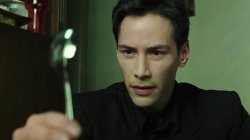 matrix keanu no spoon Meme Template
