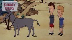 Beavis and Butthead Ass Donkey Meme Template