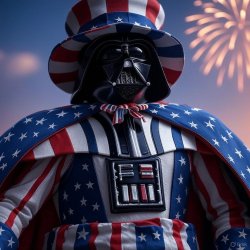 Patriotic Darth Vader Meme Template