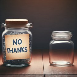 a simple no thanks is better than being ignored Meme Template