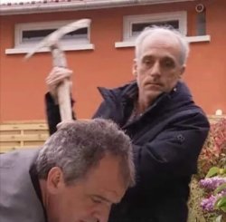 Shovel in the back Meme Template