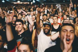 Happy crowd Meme Template