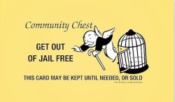 Get Out Of Jail Free Card Monopoly Meme Template