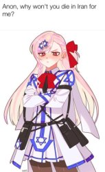 Israel-Chan Meme Template