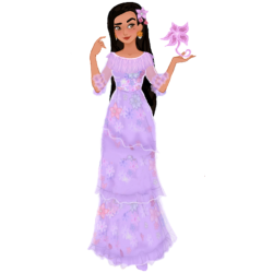 Isabela Madrigal The Flower Maiden of Colombia Meme Template