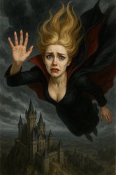 falling vampiress Meme Template