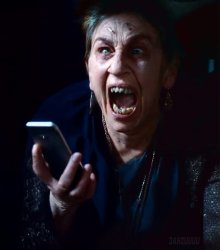 Screaming at cell phone Meme Template