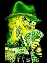 Gangster Spongebob Meme Template