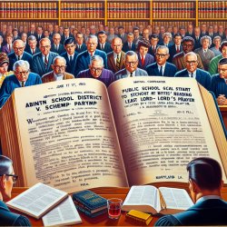 Rendered June17,1963, Abington School District v. Schempp (1963) Meme Template