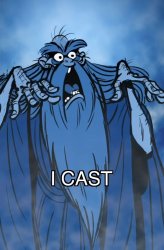 I Cast Meme Template