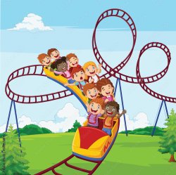 Roller Coaster Meme Template