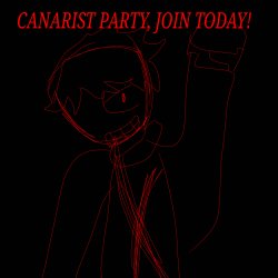 CANARIST PARTY JOIN TODAY Meme Template