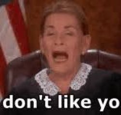 Judge Judy Meme Template