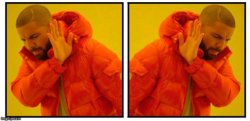 Drake rejecting meme Meme Template
