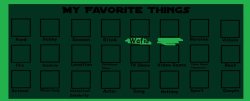 my favorite things Meme Template