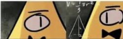 Bill cipher side eye Meme Template