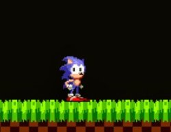 Concerned Sonic Meme Template