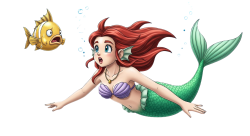 ariel in dragon quest Meme Template