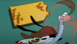 Squished Wakko Meme Template