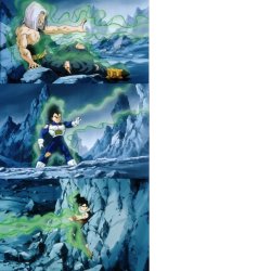 dbz sharing power Meme Template