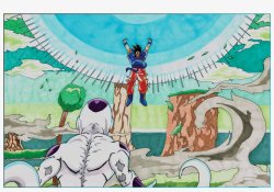 Spirit bomb Meme Template