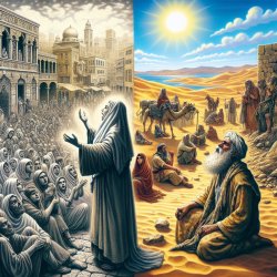 Contrasting Prophetic Models in Ancient Israel Meme Template