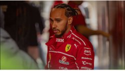 Nico Hulkenberg steals the podium from Lewis Hamilton…in ?? Meme Template