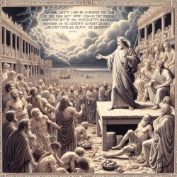 Amos on Social Justice (Am 4, 5) – Denounces lavish cultic feast Meme Template