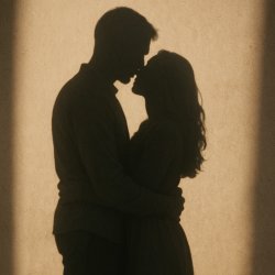Couple embracing Meme Template