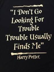 Trouble Harry Potter Meme Template