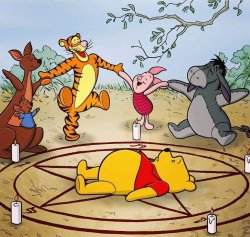 Winnie Pooh circle Meme Template
