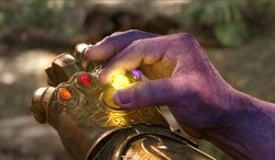thanos stone Meme Template