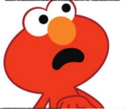 Shocked elmo Meme Template