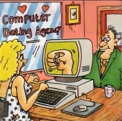 compter dating agency Meme Template