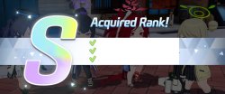 Blue Archive S-rank Meme Template