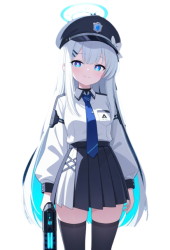 Lumini blue archive Meme Template