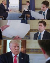 Trump Reported Confused Long Meme Template