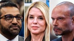 Kash Patel, Pam Bondi, Dan Bongino Meme Template