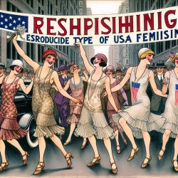 USA victory in WW1 brought the 1920s flappers a new type of femi Meme Template