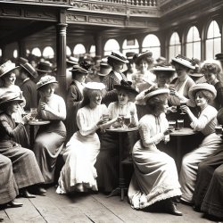 USA Women began drinking in public as early as the 1910s Meme Template