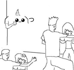 loner gib Meme Template