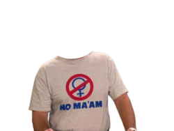 Al Bundy - no ma'am - headless Meme Template