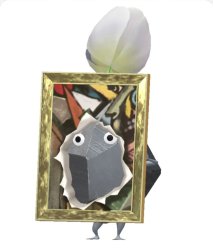 Painting rock pikmin Meme Template