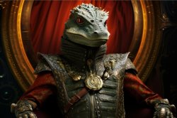 King of Reptilians Meme Template